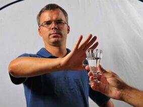 Weigering van alcohol